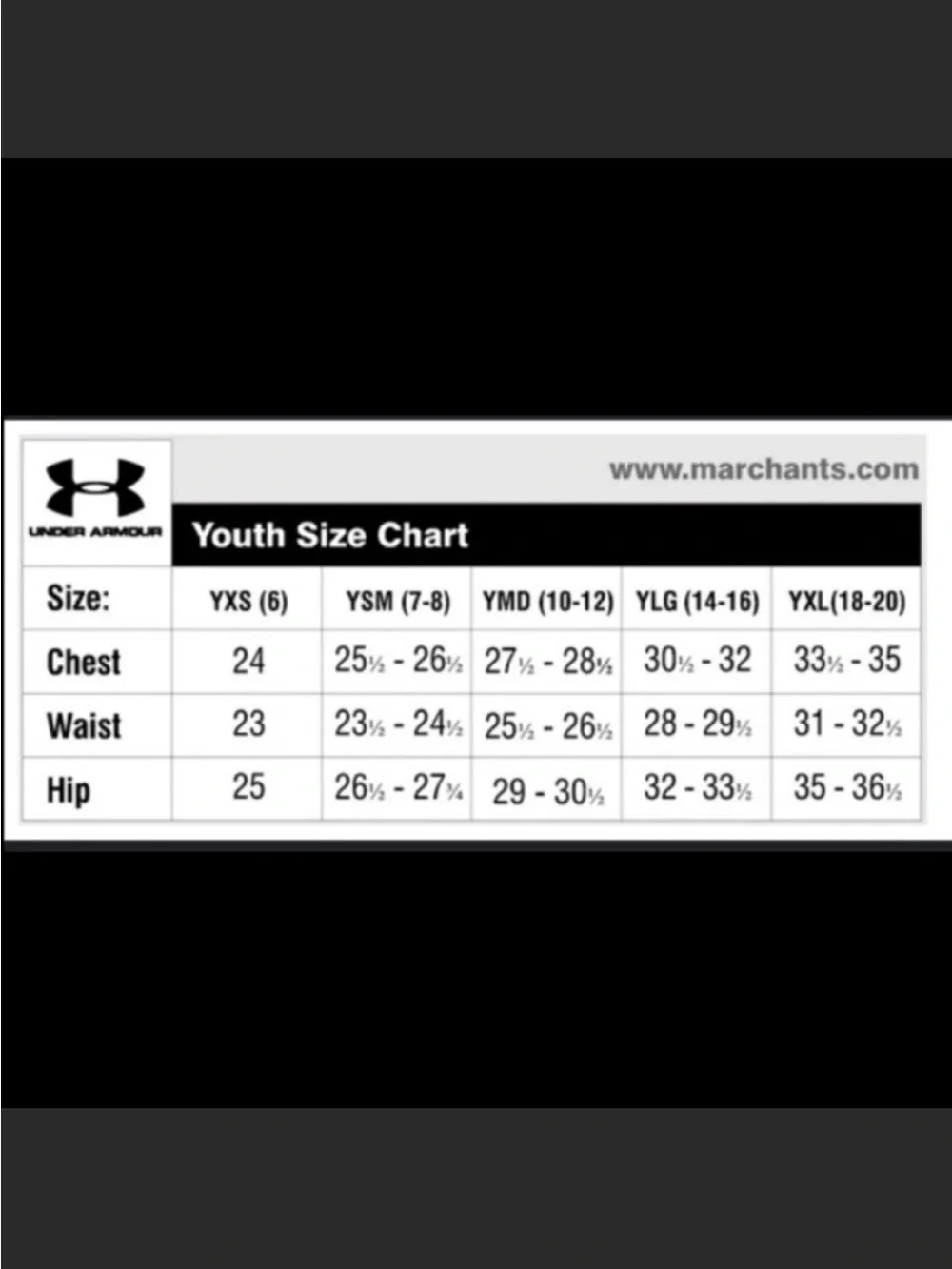 UNDER ARMOUR Top YLG